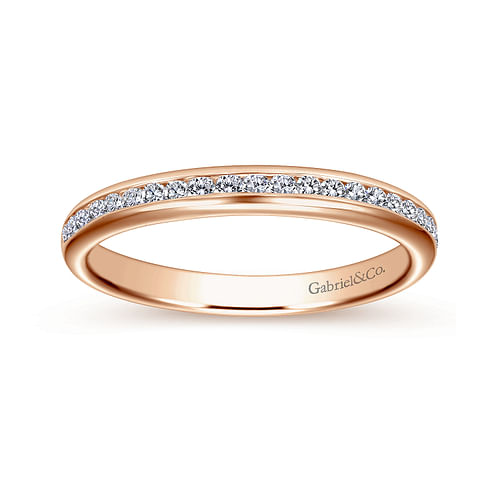 14K Rose Gold Matching Wedding Band