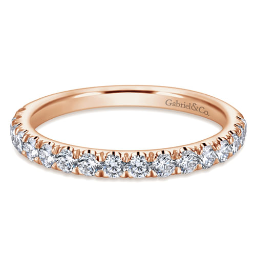 14K Rose Gold Matching Wedding Band