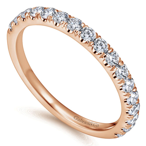 14K Rose Gold Matching Wedding Band