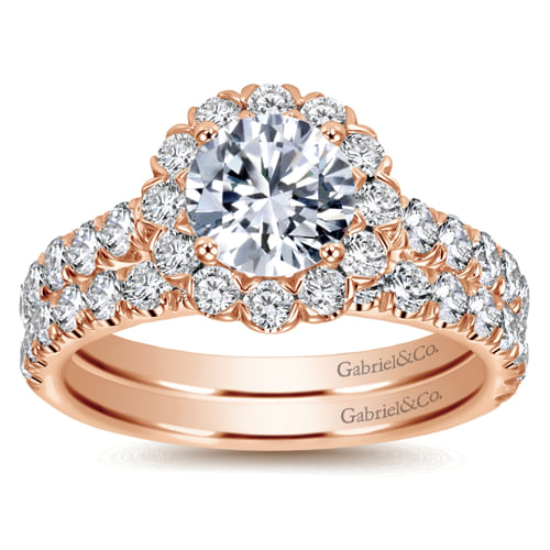 14K Rose Gold Matching Wedding Band