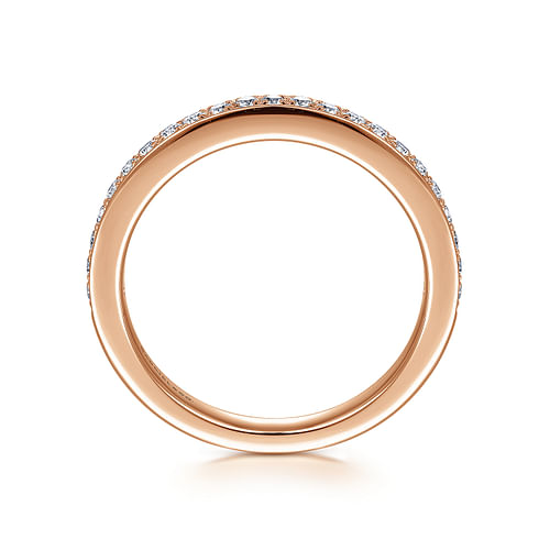 14K Rose Gold Matching Wedding Band