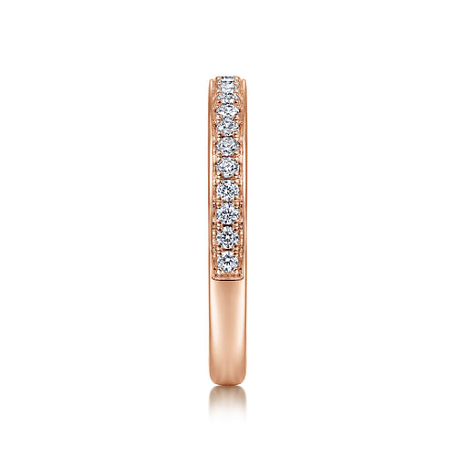 14K Rose Gold Matching Wedding Band