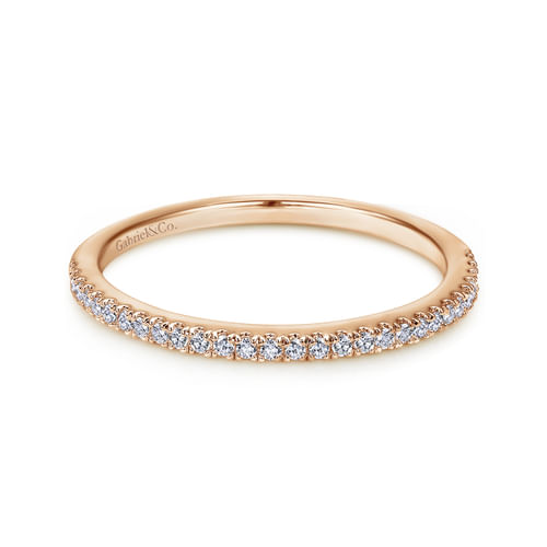 14K Rose Gold Matching Wedding Band