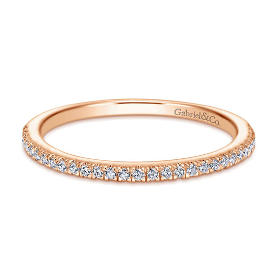 Gabriel - 14K Rose Gold Matching Wedding Band