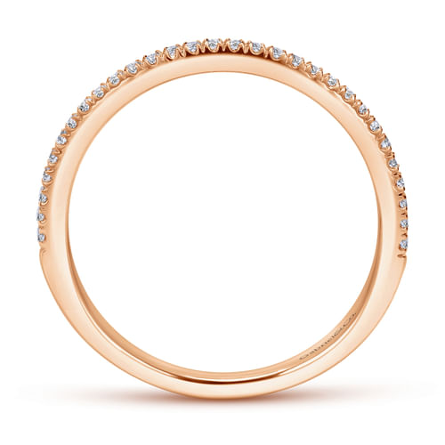 14K Rose Gold Matching Wedding Band