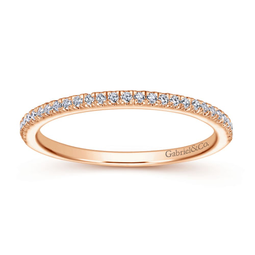14K Rose Gold Matching Wedding Band