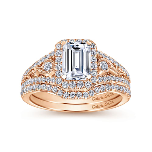 14K Rose Gold Matching Wedding Band