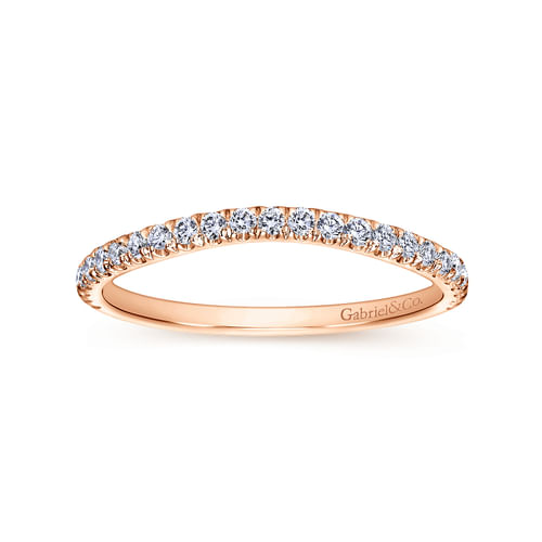 14K Rose Gold Matching Wedding Band