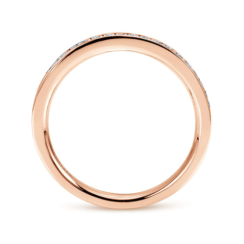 14K Rose Gold Matching Wedding Band