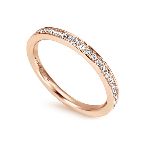 14K Rose Gold Matching Wedding Band