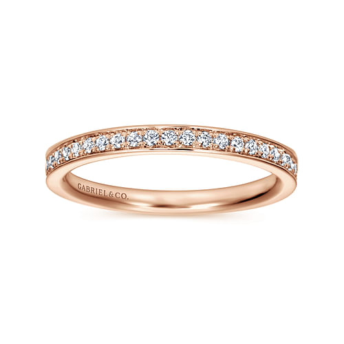 14K Rose Gold Matching Wedding Band