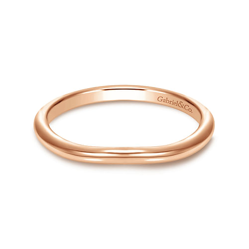 14K Rose Gold Matching Wedding Band