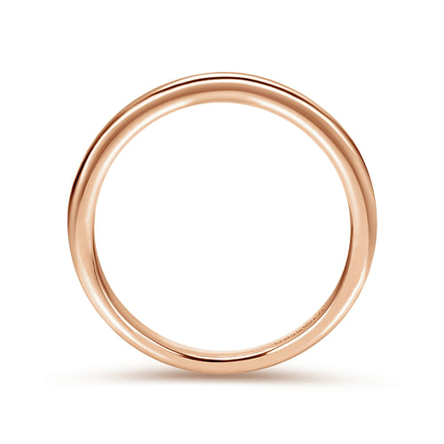 14K Rose Gold Matching Wedding Band