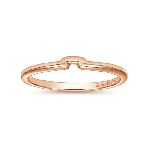 14K Rose Gold Matching Wedding Band