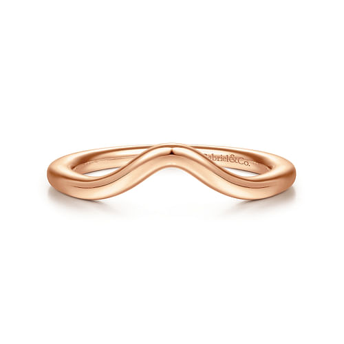 14K Rose Gold Matching Wedding Band