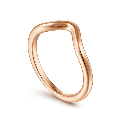 14K Rose Gold Matching Wedding Band