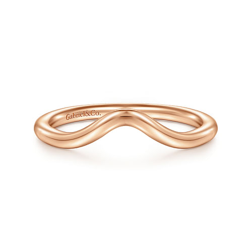 14K Rose Gold Matching Wedding Band