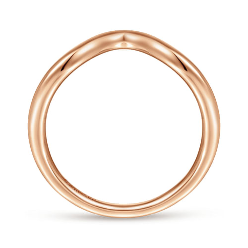 14K Rose Gold Matching Wedding Band