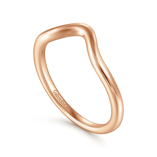 14K Rose Gold Matching Wedding Band