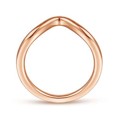 14K Rose Gold Matching Wedding Band