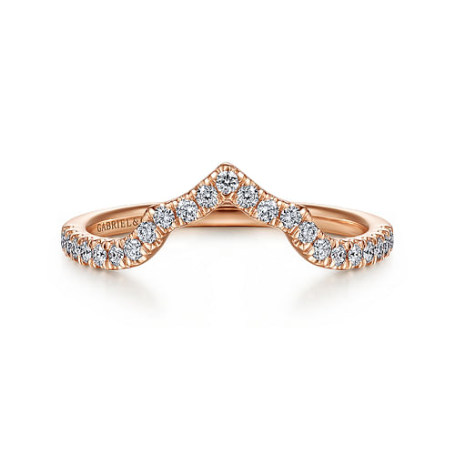 14K Rose Gold Matching Wedding Band