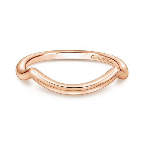 14K Rose Gold Matching Wedding Band