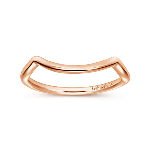 14K Rose Gold Matching Wedding Band