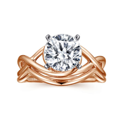 14K Rose Gold Matching Wedding Band