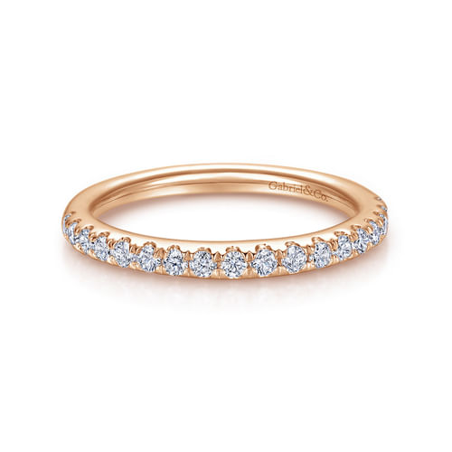 14K Rose Gold Matching Wedding Band
