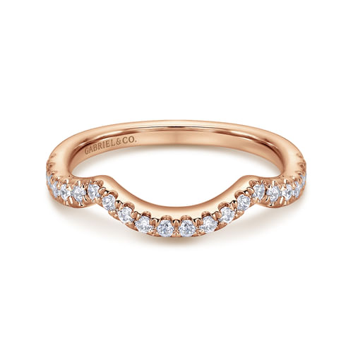 14K Rose Gold Matching Wedding Band