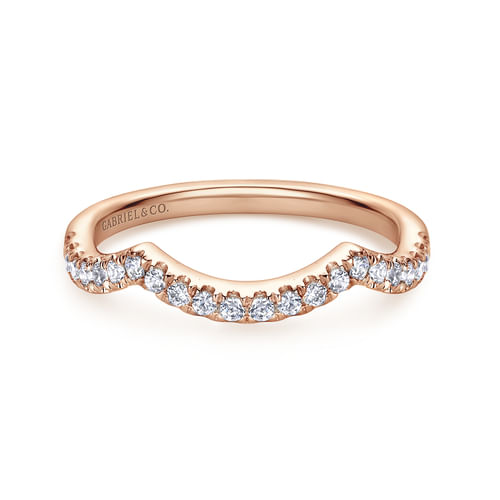 14K Rose Gold Matching Wedding Band