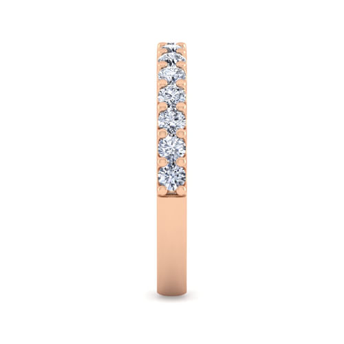 14K Rose Gold Matching Wedding Band