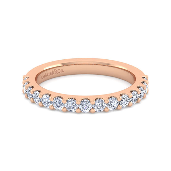 Gabriel - 14K Rose Gold Matching Wedding Band