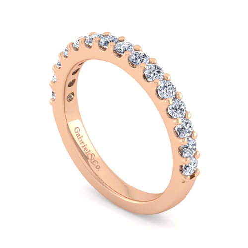14K Rose Gold Matching Wedding Band