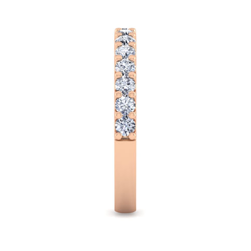 14K Rose Gold Matching Wedding Band