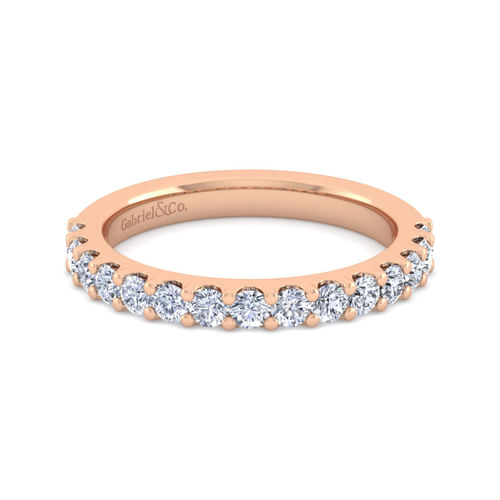 14K Rose Gold Matching Wedding Band