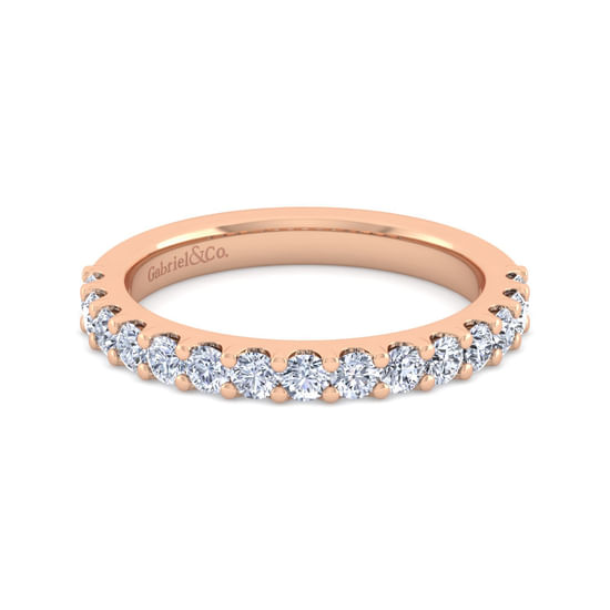 Gabriel - 14K Rose Gold Matching Wedding Band