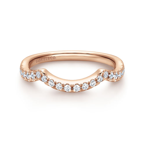 14K Rose Gold Matching Wedding Band