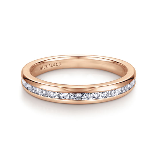 Gabriel - 14K Rose Gold Matching Wedding Band