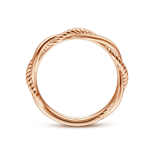 14K Rose Gold Matching Wedding Band