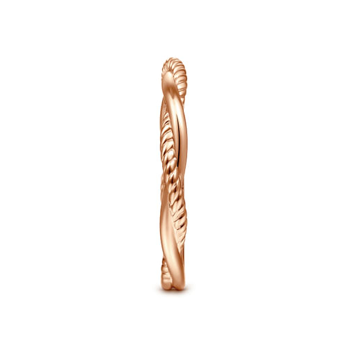 14K Rose Gold Matching Wedding Band
