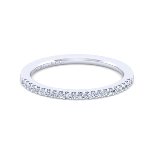 14K White Gold   Matching Wedding Band
