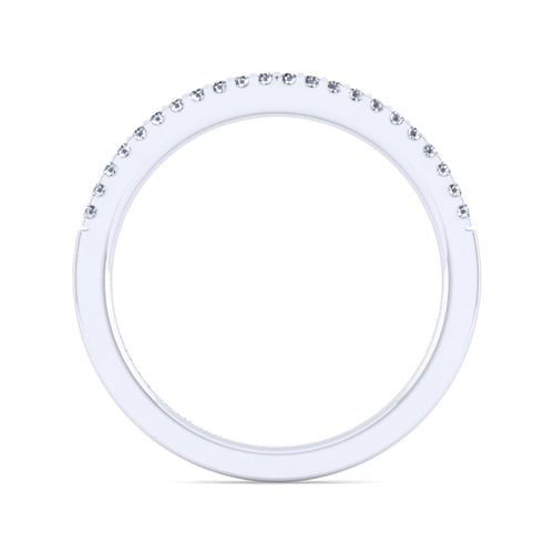 14K White Gold   Matching Wedding Band