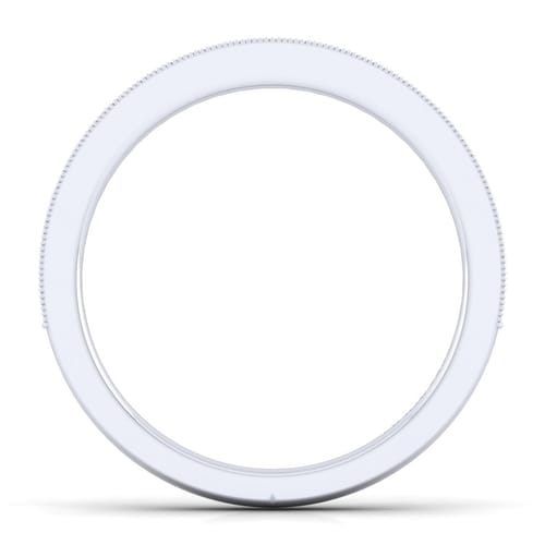 14K White Gold   Matching Wedding Band