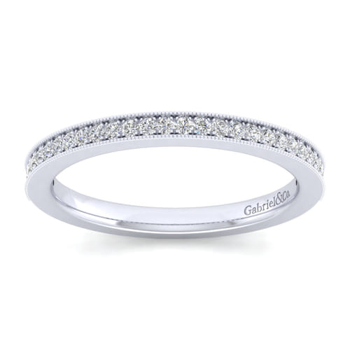 14K White Gold   Matching Wedding Band