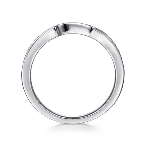 14K White Gold   Matching Wedding Band