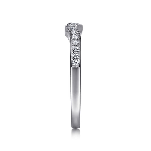 14K White Gold   Matching Wedding Band