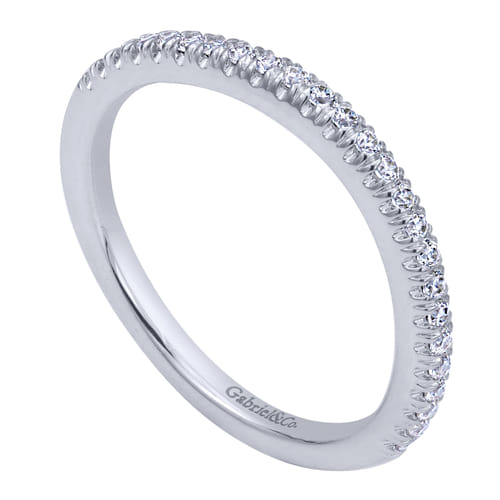 14K White Gold   Matching Wedding Band