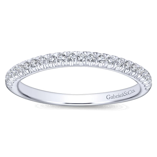 14K White Gold   Matching Wedding Band