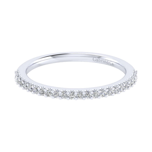 14K White Gold   Matching Wedding Band